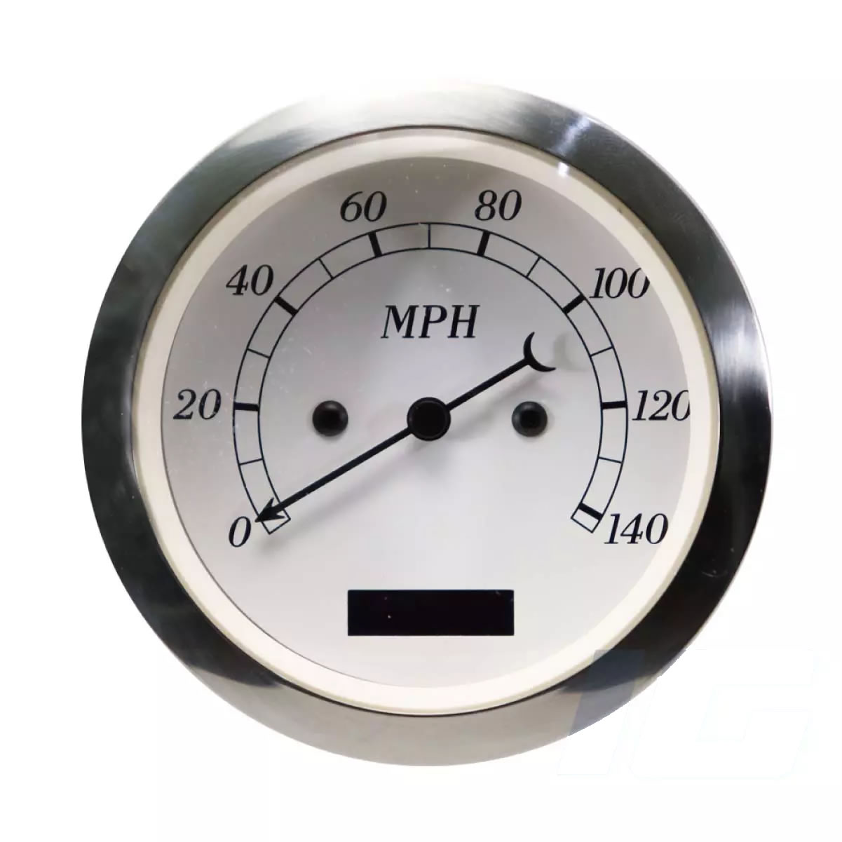 White Face Black Neddle - Electrical Speedometer For Vintage Car